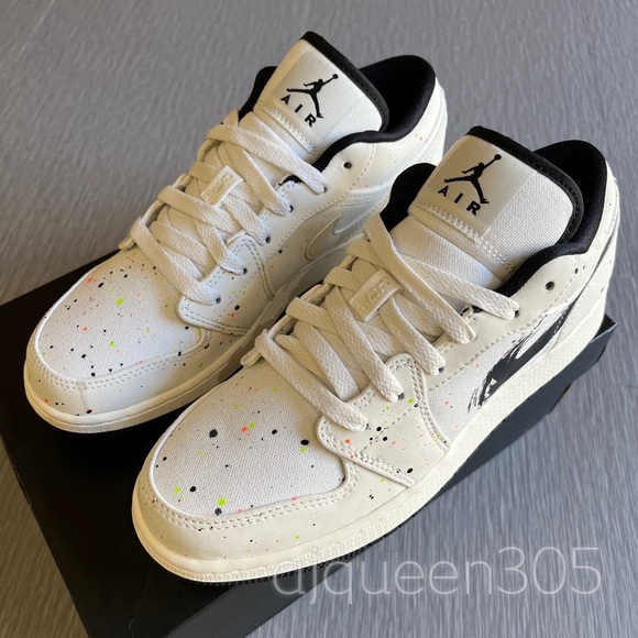 Air Jordan 1 Low SE GS Sail - Picture 4 of 10